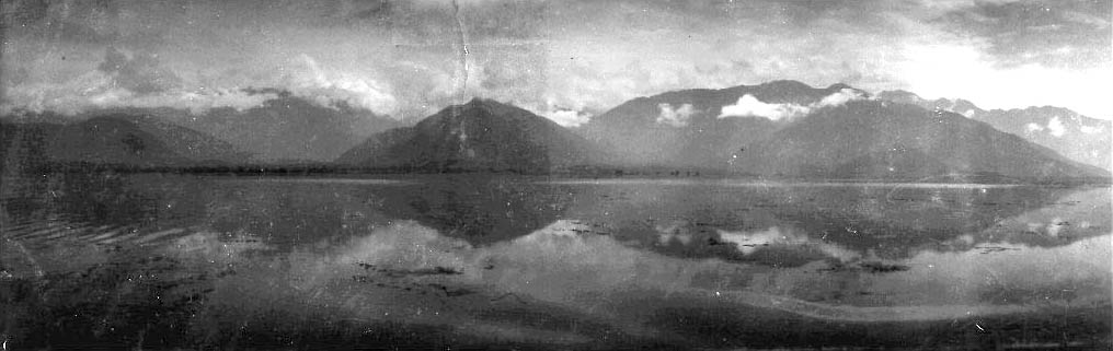 Reflection in Wular Lake