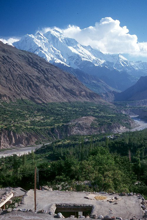 Rakaposhi from Karimabad